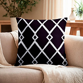 Наволочка 40х40 декоративная Этель Геометрия Орнамент велюр, 7061194 Наволочка 40х40 декоративная Этель Геометрия Орнамент велюр, 7061194