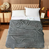Плед CL HOME "COLETTA" велсофт полуторный 150х200 в атласной ленте, 150/007-COL/LA Плед CL HOME "COLETTA" велсофт полуторный 150х200 в атласной ленте, 150/007-COL/LA