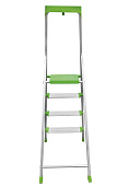 Стремянка алюминиевая 4 ступени, высота платформы 81см, макс. нагр. 180кг., Новая высота Стремянка алюминиевая 4 ступени, высота платформы 81см, макс. нагр. 180кг., Новая высота