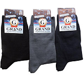  Мужские носки теплые Grand Line МТ-201, серый, р. 29 