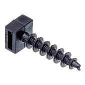  Дюбель под хомут-стяжку 6х35мм, нейлон, 100 шт, ЗУБР ДХС 