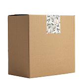  Емкость для хранения  Light pumpkin 18х16 см, 1,3 л, белая, в крапинку ANLAF-FDWS-031224-2 