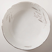 Салатник круглый 16 см Thun Constance, декор "Серебряные колосья, отводка платина" БТФ0748 Салатник круглый 16 см Thun Constance, декор "Серебряные колосья, отводка платина" БТФ0748