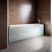  Ванна акриловая Vista 170х75х57см глубина 43см без каркаса без экрана МетаКам 