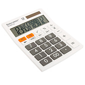 Калькулятор настольный BRAUBERG ULTRA-12-WT (192x143мм), 12 разрядов, дв.питание, БЕЛЫЙ, 250496 Калькулятор настольный BRAUBERG ULTRA-12-WT (192x143мм), 12 разрядов, дв.питание, БЕЛЫЙ, 250496