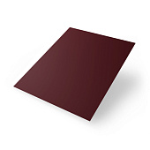 Лист оцинкованный 0,4 (1,25х2) RAL 3005 крас вино