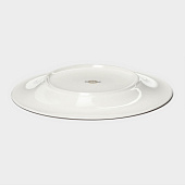  Тарелка десертная с утолщённым краем La Perle, d=21 см, белый  9225421 
