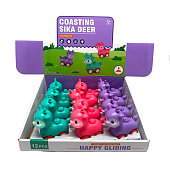 Заводная игрушка Олень, 3 цвета, 9 см, А780-90 Заводная игрушка Олень, 3 цвета, 9 см, А780-90