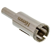 Сверло алмазное по керамике и стеклу 16мм "Hardcore" Сверло алмазное по керамике и стеклу 16мм "Hardcore"