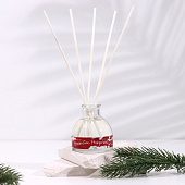 Диффузор ароматический "Волшебное рождество", яблоко, кленовый сироп, ваниль, 50 мл Диффузор ароматический "Волшебное рождество", яблоко, кленовый сироп, ваниль, 50 мл