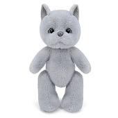 Мягкая игрушка, MAXITOYS, Котик Серый, 20 см, в Коробке Мягкая игрушка, MAXITOYS, Котик Серый, 20 см, в Коробке