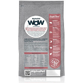  Сухой корм для кошек AlphaPet WOW Superpremium 750г (110000) говядина и печень 