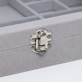 Шкатулка для украшений Серый туман, 5х20х28 см, 7313534 Шкатулка для украшений Серый туман, 5х20х28 см, 7313534