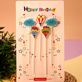  Набор свечей "Шары и облака", 5 в 1 