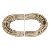 Трос металлополимерный прозрачный 4мм, моток 20м.п., Сибртех ПР-4.0 Трос металлополимерный прозрачный 4мм, моток 20м.п., Сибртех ПР-4.0