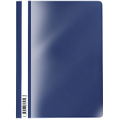 Скоросшиватель пластиковый А4 120/160мкм ErichKrause Fizzy Classic синий 50003 Скоросшиватель пластиковый А4 120/160мкм ErichKrause Fizzy Classic синий 50003