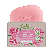  Мыло туалетное BioMio BIO-SOAP AROMATHERAPY Пион и пальмароза 90 г 