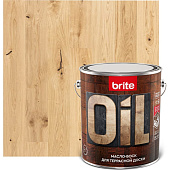 Масло-воск для террасной доски бесцветное BRITE FLEXX 2,5 л Масло-воск для террасной доски бесцветное BRITE FLEXX 2,5 л