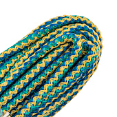  Шнур вязаный полипропиленовый с сердечником, разноцветный, 6 мм, L 20 м, Россия// Сибртех 