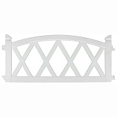 Ограждение Арка белый 2,4м Ограждение Арка белый 2,4м