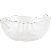 Салатник "Frost stripe" (белый) 700мл (стекло) 9950310 Салатник "Frost stripe" (белый) 700мл (стекло) 9950310