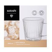Кружка с двойными стенками SATOSHI , 350мл, стекло 806-937 Кружка с двойными стенками SATOSHI , 350мл, стекло 806-937