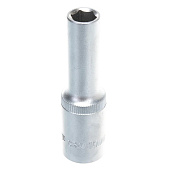 Головка торцовая (1/2")FLANK удлиненная, 10мм, ЗУБР Головка торцовая (1/2")FLANK удлиненная, 10мм, ЗУБР