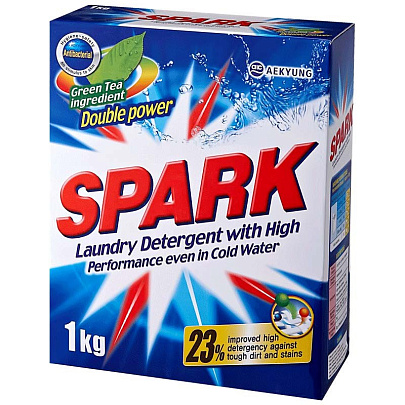 Стиральный порошок универсальный Spark 1 кг 