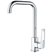 Смеситель для кухни с гайкой катунь 35 хром A44109 Accoona Смеситель для кухни с гайкой катунь 35 хром A44109 Accoona