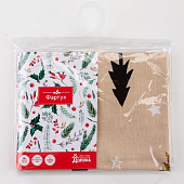 Фартук (рогожка) Доляна Christmas mood, 60х65 см 4980239 Фартук (рогожка) Доляна Christmas mood, 60х65 см 4980239