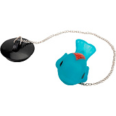 Пробка для ванны Кит 007114 Рыжий кот Пробка для ванны Кит 007114 Рыжий кот