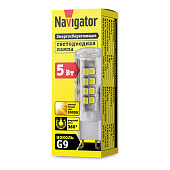 Лампа LED 3Вт G9 4000К /Navigator 71994 Лампа LED 3Вт G9 4000К /Navigator 71994