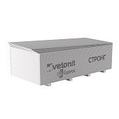 Гипсокартон СТРОНГ 1950х1200х15мм влагостойкий /Vetonit Гипсокартон СТРОНГ 1950х1200х15мм влагостойкий /Vetonit