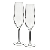  Набор бокалов для шампанского Crystal Bohemia Crex 270 мл 2 шт БСС0620 