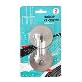  Набор крючков круглых 2шт металл 50/10 
