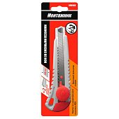 Нож 18мм, метал.направляющая, PP пластик, "Монтажник" Нож 18мм, метал.направляющая, PP пластик, "Монтажник"