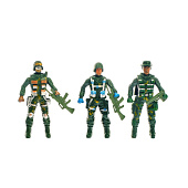 Набор солдатиков "Спецназ", 3 шт., с аксессуарами 2617256 Набор солдатиков "Спецназ", 3 шт., с аксессуарами 2617256
