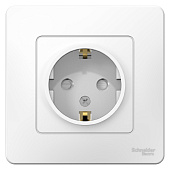 Розетка 1-м СП BLANCA 16А защ. шторки с/з бел. SchE BLNRS001111 Розетка 1-м СП BLANCA 16А защ. шторки с/з бел. SchE BLNRS001111
