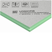 Плита теплоизоляционная LOGICPIR Балкон Ф/Ф 1190х590х30мм L/ ТЕХНОНИКОЛЬ Плита теплоизоляционная LOGICPIR Балкон Ф/Ф 1190х590х30мм L/ ТЕХНОНИКОЛЬ