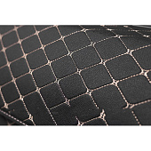 Бокс-органайзер в багажник 66х32х30см Экокожа Черный, строчка золотая Бокс-органайзер в багажник 66х32х30см Экокожа Черный, строчка золотая