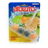  Освежитель-очиститель для унитаза ALBERTO WC с ароматом Лимон и лайм 2шт 