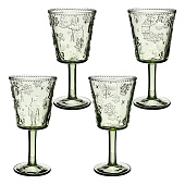 Набор бокалов "щелкунчик" green,280 мл 355-412 Набор бокалов "щелкунчик" green,280 мл 355-412