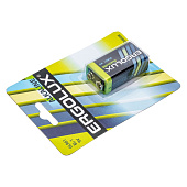 Батарейка 9V/6LR61 Alkaline (1шт) Ergolux 11753 Батарейка 9V/6LR61 Alkaline (1шт) Ergolux 11753