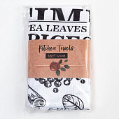  Набор кухонных полотенец (вафля) 35х60 Доляна Organic food 3 шт 6853368 