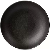 Тарелка суповая Domenik Rock Black 20 см DM8021 Тарелка суповая Domenik Rock Black 20 см DM8021