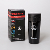 термокружка (0,38) Sakura TM-01-380BK с кнопкой черный/blackberry термокружка (0,38) Sakura TM-01-380BK с кнопкой черный/blackberry