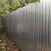 Профнастил МП-20 2000х1150мм ЭКОНОМ оцинкованный Профнастил МП-20 2000х1150мм ЭКОНОМ оцинкованный