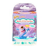  Аква-пластилин Baffy КУПАЙСЯ ВЕСЕЛО! МонстроВселенная, ФИОЛЕТОВЫЙ 