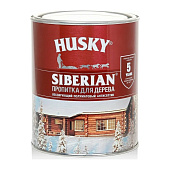 Антисептик HUSKY SIBERIAN полуматовый палисандр 0,9л Антисептик HUSKY SIBERIAN полуматовый палисандр 0,9л
