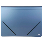 Папка классификатор 12 отделений Deli на резинке ассорти, E5551 Папка классификатор 12 отделений Deli на резинке ассорти, E5551